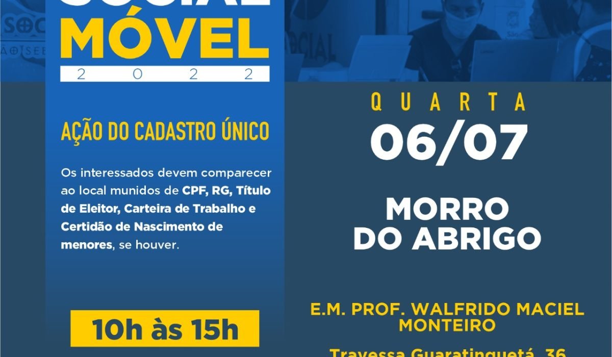 ARTE AÇÃO SOCIAL MÓVEL MORRO DO ABRIGO SEDES 1